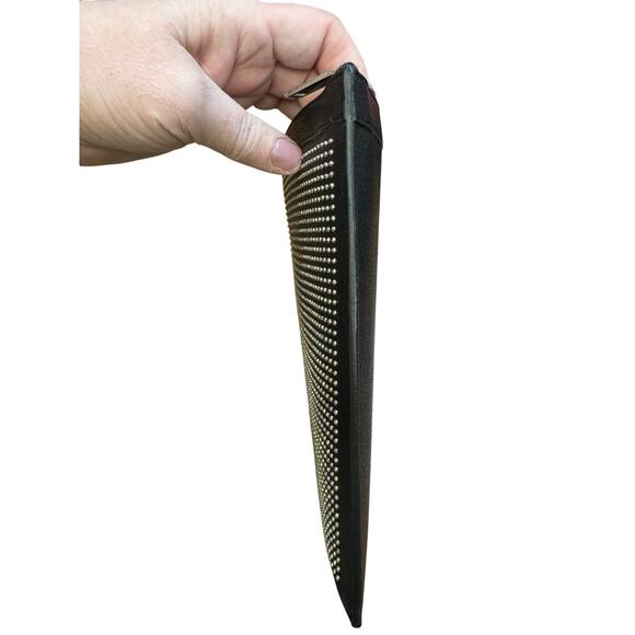 Saint Laurent NIB Studded Leather Portfolio in Black w/Box, Dustbag & COA - Picture 16 of 16